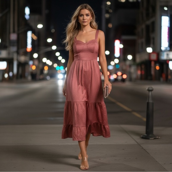 FP Movement by Free People Dresses & Skirts - Free People Women's Pink Sleeveless Dress size Large NWT